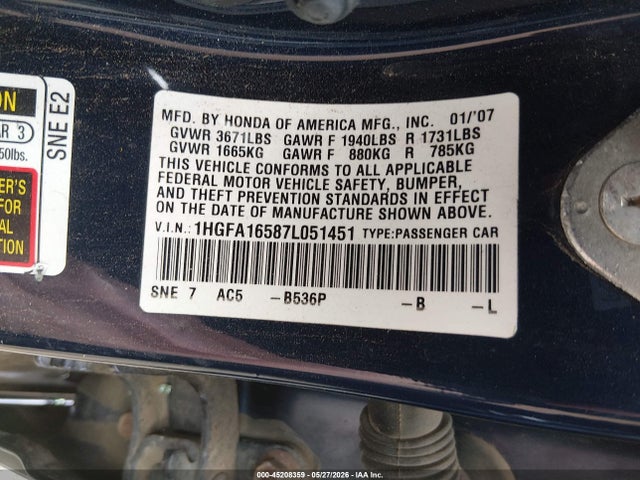 Honda Civic Lx