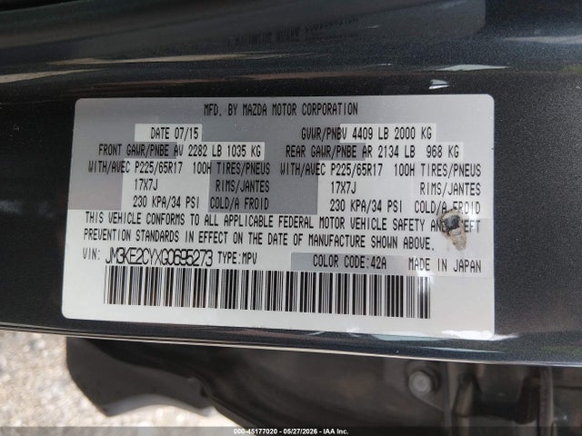 Mazda Cx Touring