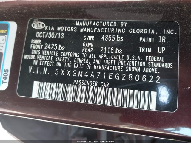 Kia Optima Lx