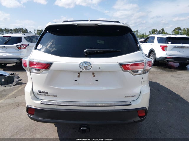 Toyota Highlander Limited Platinum V6