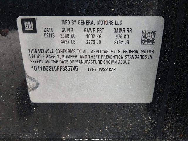 Chevrolet Malibu Ls
