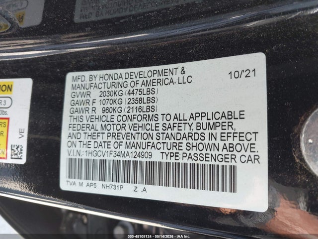 Honda Accord Sport