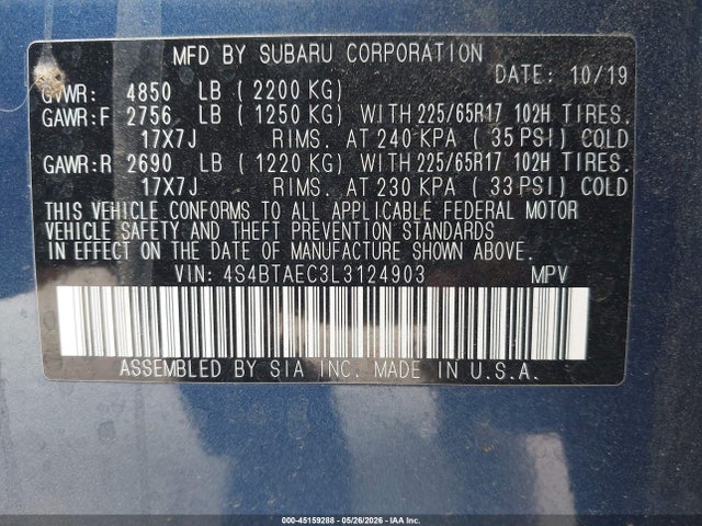 Subaru Outback Premium