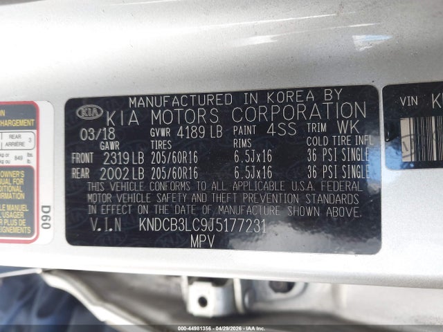Kia Niro Lx