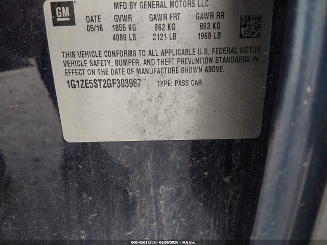 Chevrolet Malibu 1lt