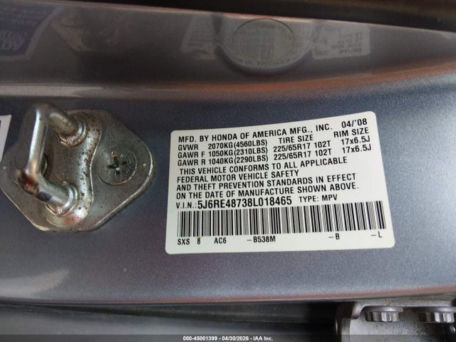 Honda CR-V Ex-l