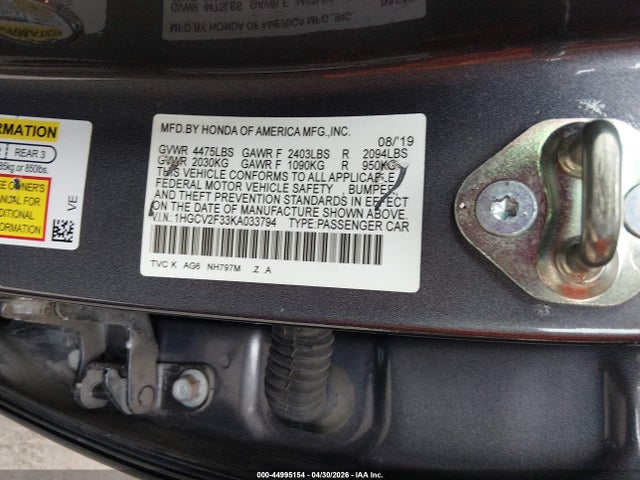 Honda Accord Sport 2.0t