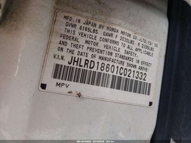 Honda CR-V Ex