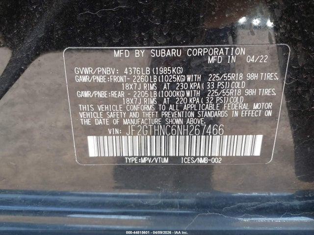 Subaru Crosstrek Limited