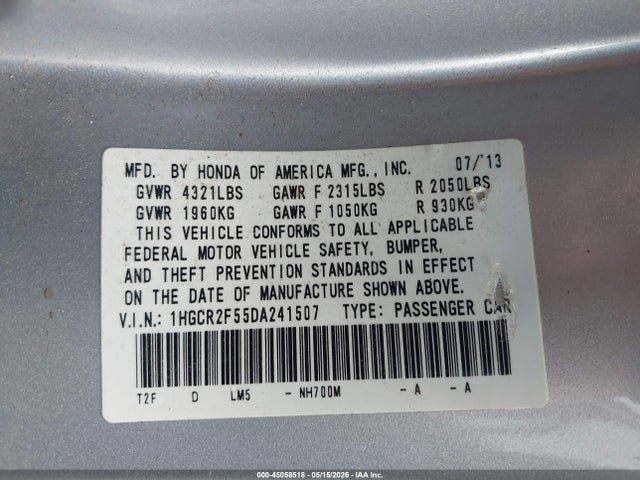 Honda Accord Sport