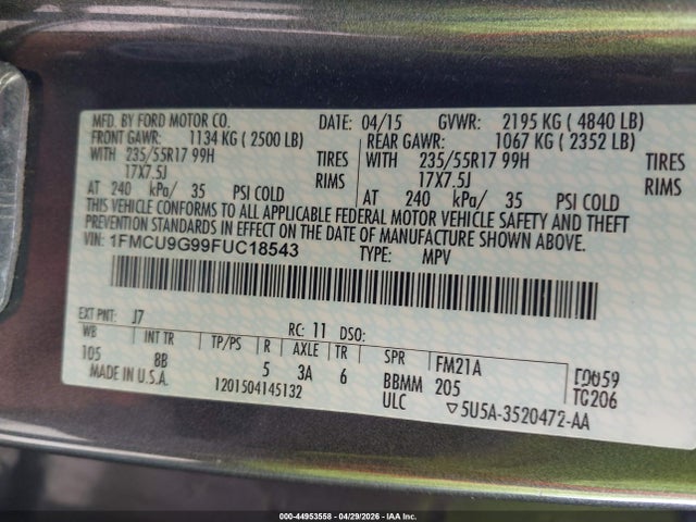 Ford Escape Se