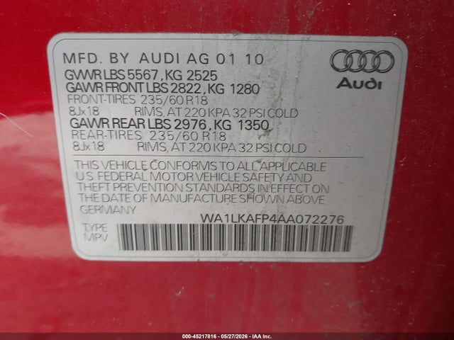 Audi Q5 3.2 Premium