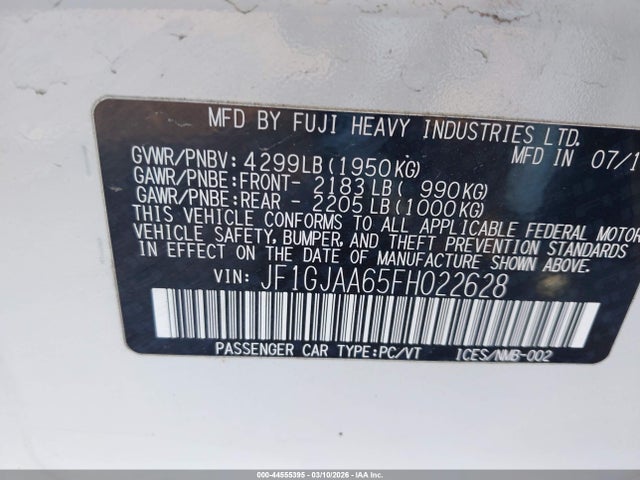 Subaru Impreza 2.0i