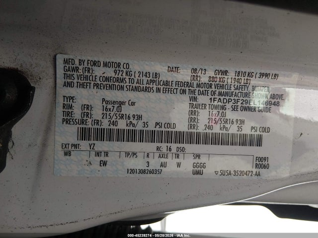 Ford Focus Se