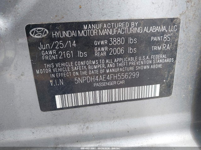 Hyundai ELANTRA Se
