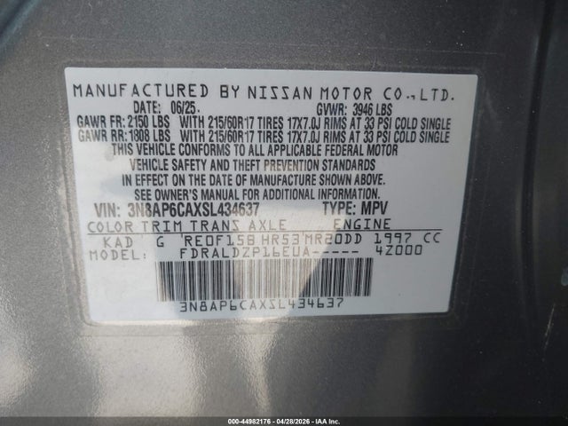 Nissan Kicks Sv Fwd