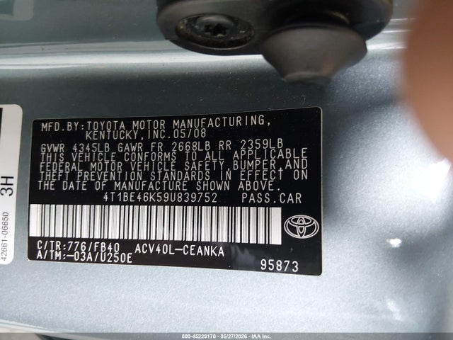 Toyota Camry Le