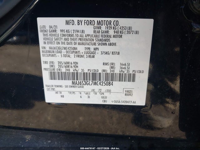 Ford EcoSport Se