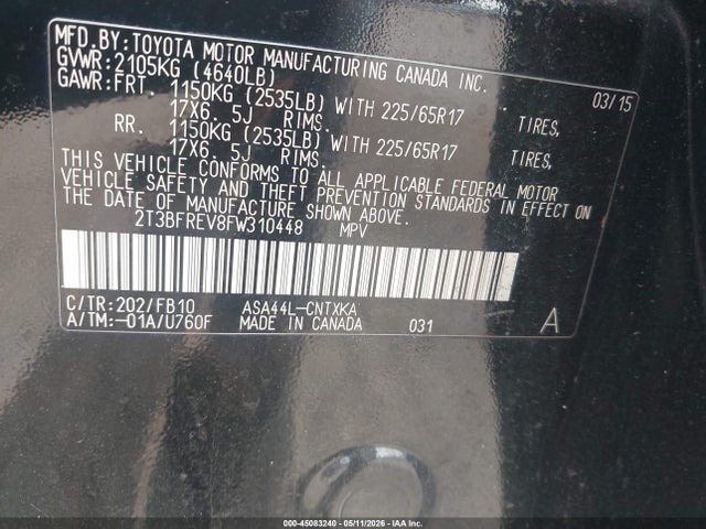 Toyota RAV4 Le