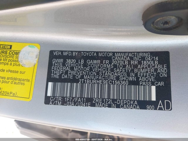 Toyota Corolla L