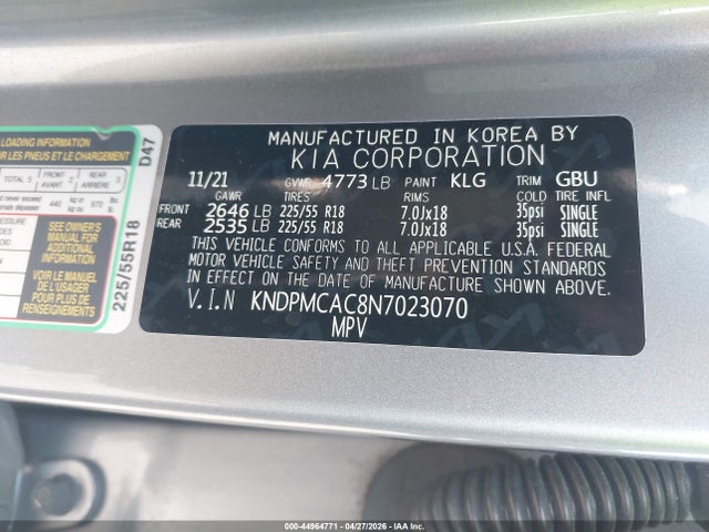 Kia Sportage Lx