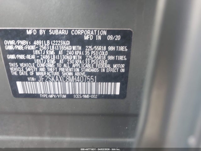 Subaru Forester Touring