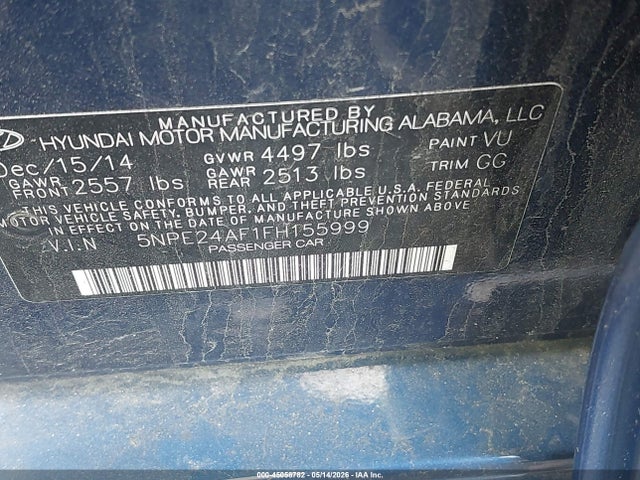 Hyundai SONATA Se