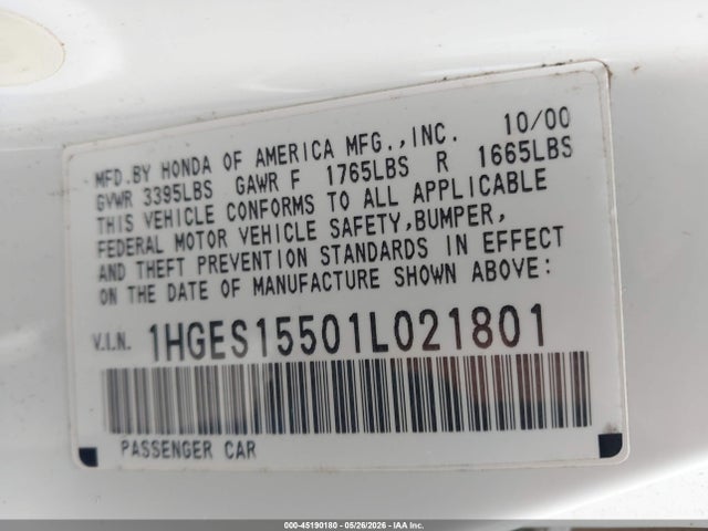 Honda Civic Lx