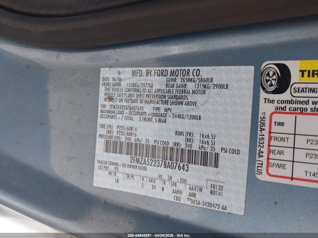Ford Freestar Sel