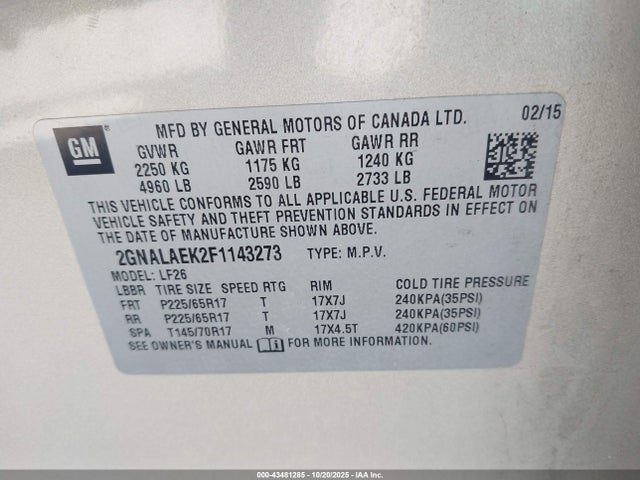 Chevrolet Equinox Ls