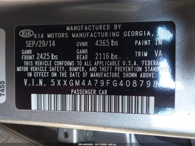 Kia Optima Lx