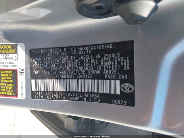 Toyota Avalon Hybrid