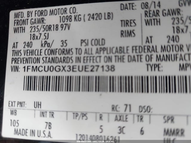 Ford Escape Se