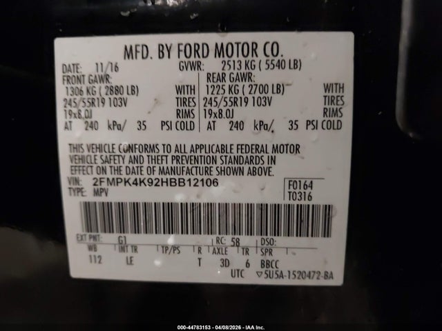 Ford Edge Titanium
