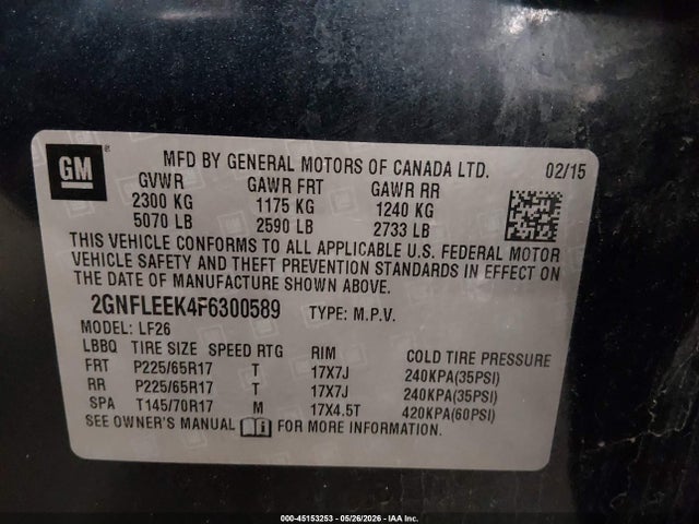 Chevrolet Equinox Ls