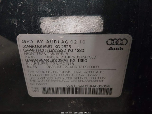 Audi Q5 3.2 Premium