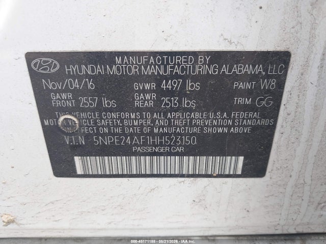 Hyundai SONATA Se