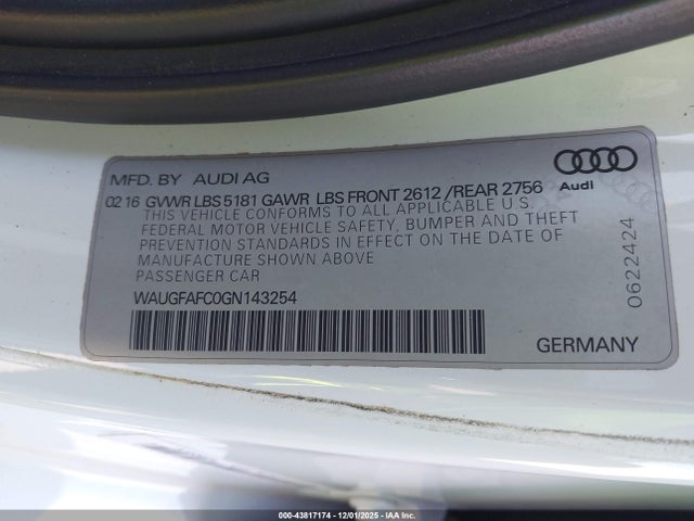 Audi A6 2.0t Premium Plus