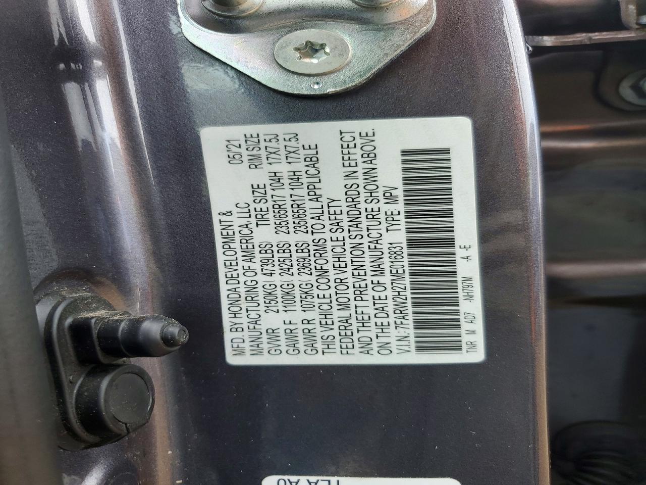Honda Crv Lx