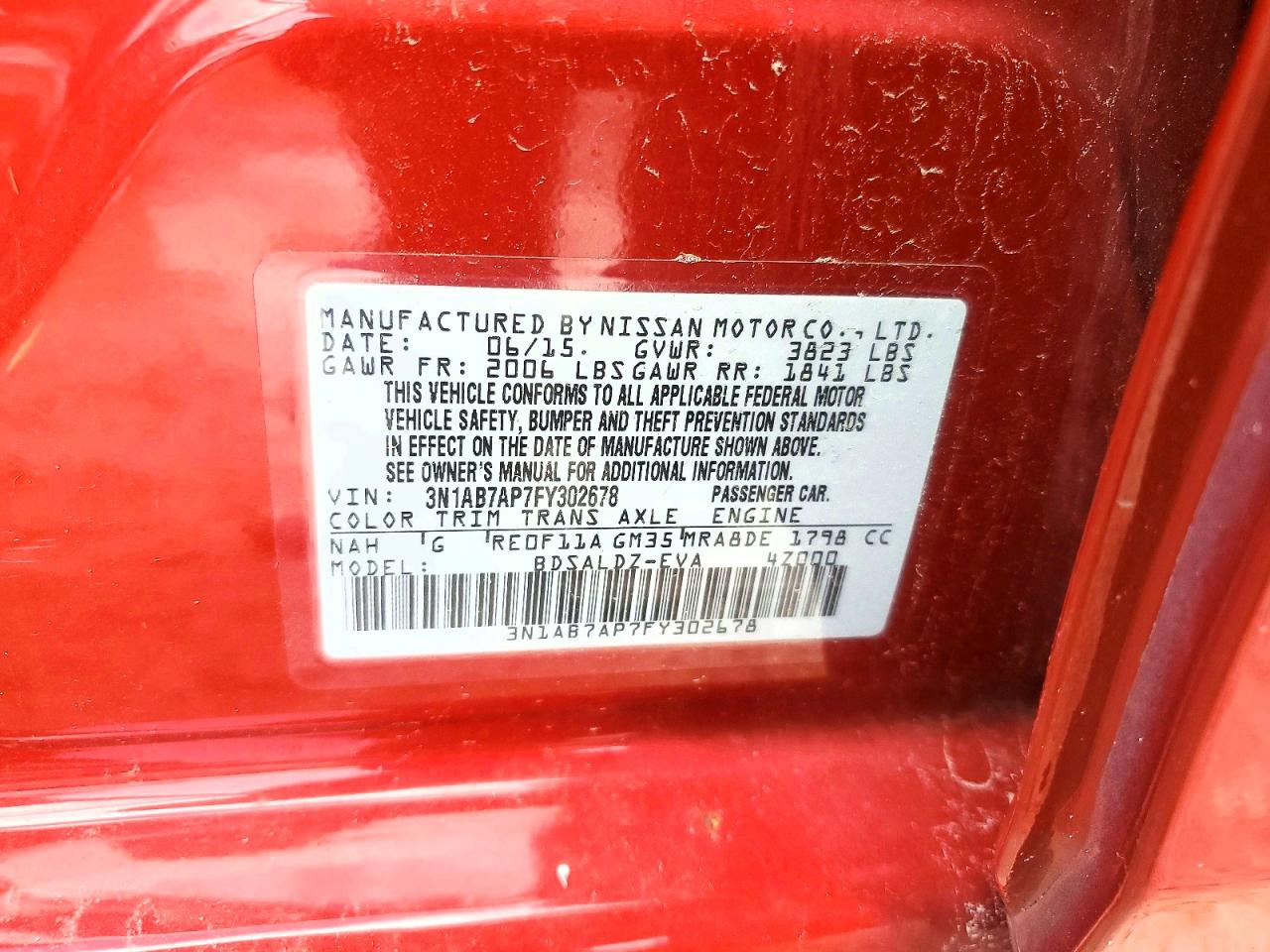 Nissan Sentra Sv