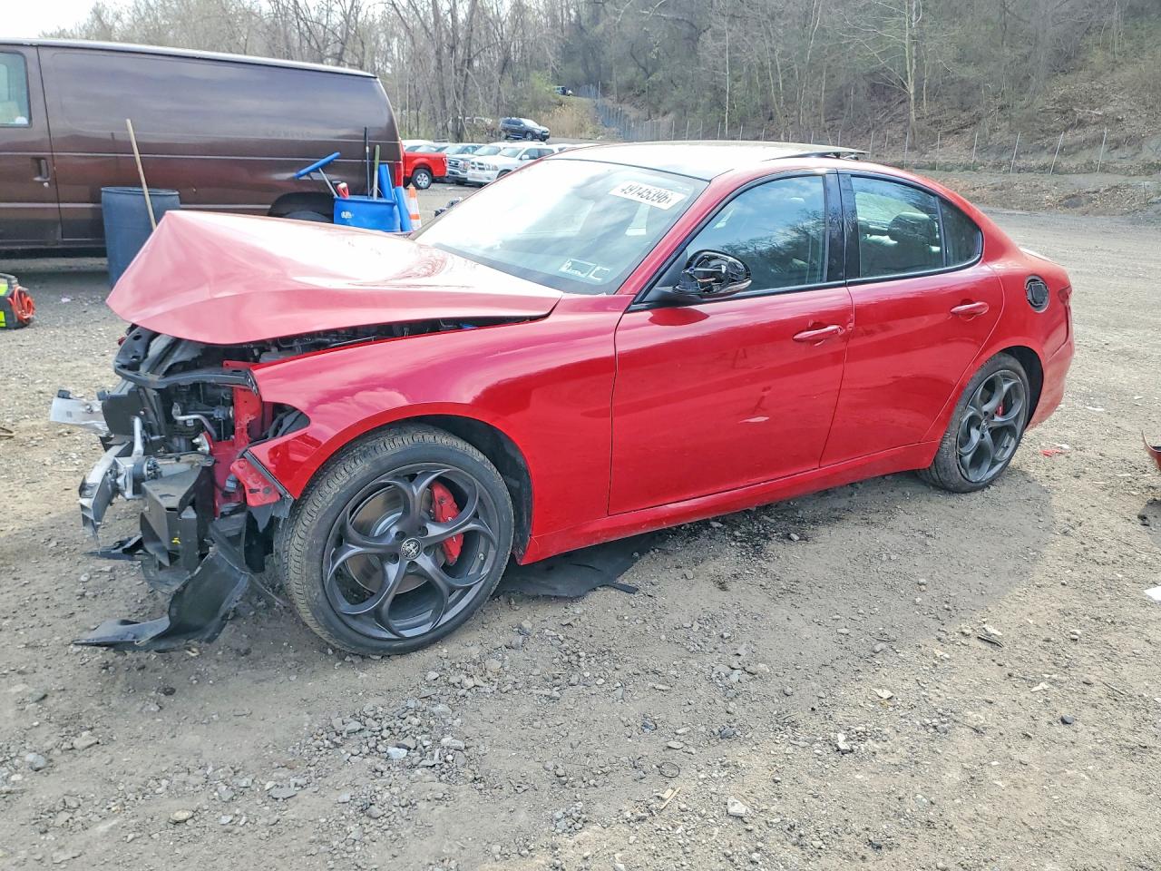 Salvage Alfa Romeo Giulia Image
