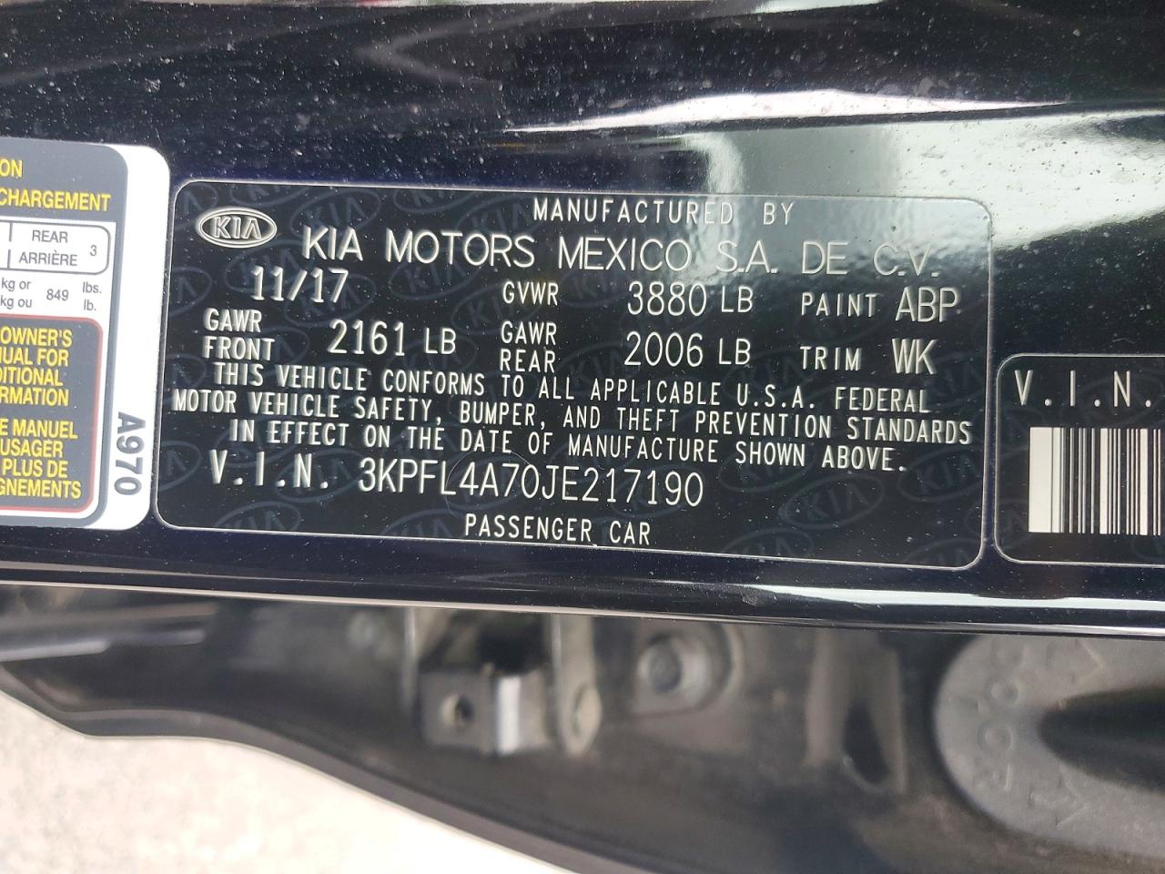 Kia Forte S