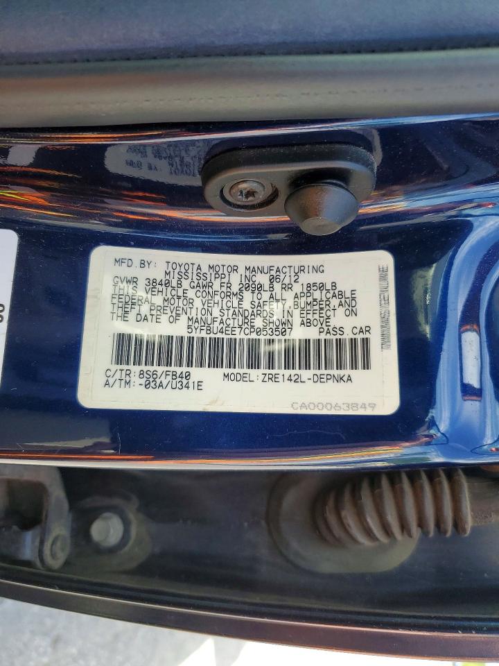 Toyota Corolla Le