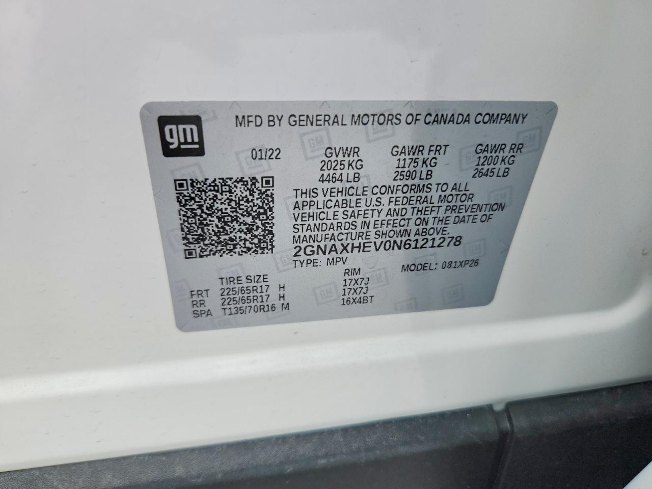 Chevrolet Equinox Ls