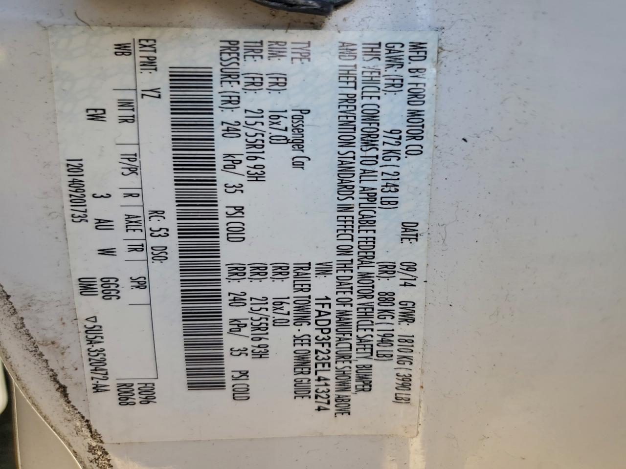 Ford Focus Se