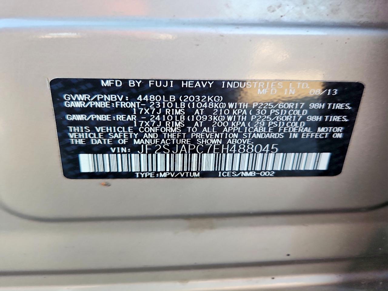 Subaru Forester 2.5i Touring