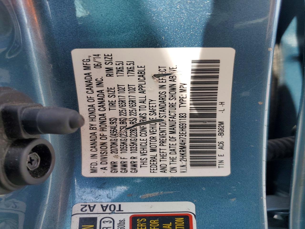 Honda Crv Exl
