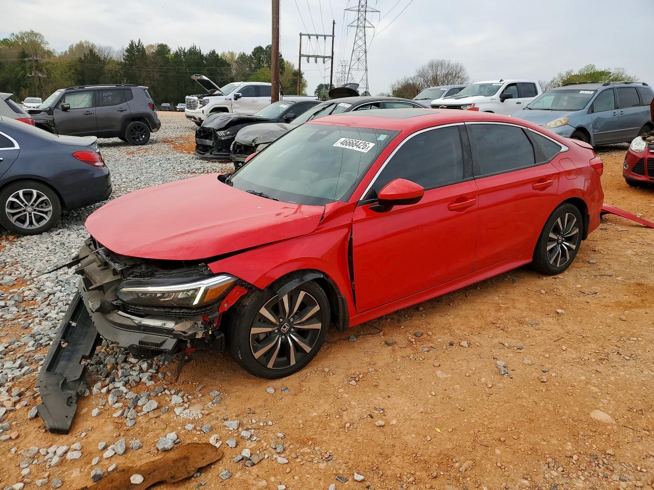 Salvage Honda Civic Image