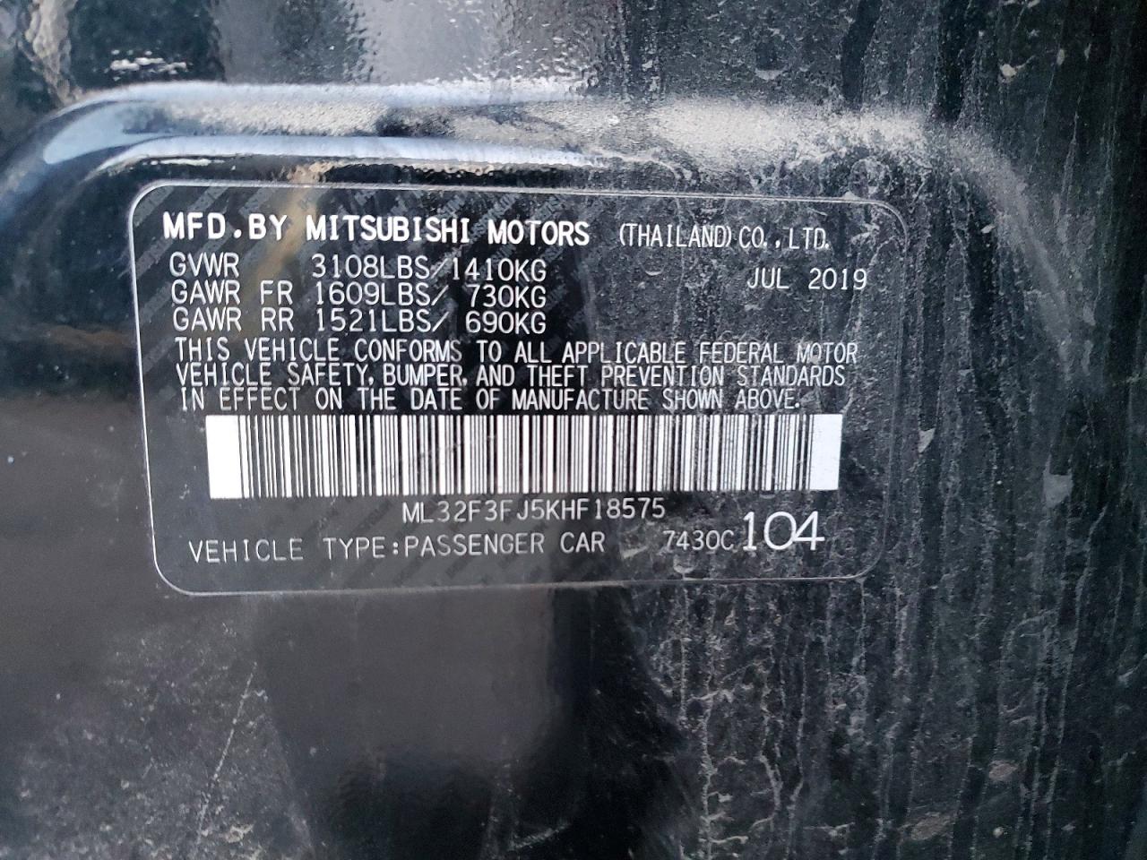 Mitsubishi Mirage G4 Es
