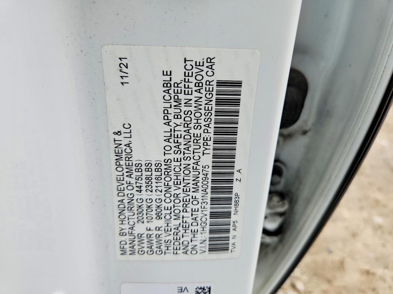 Honda Accord Sport